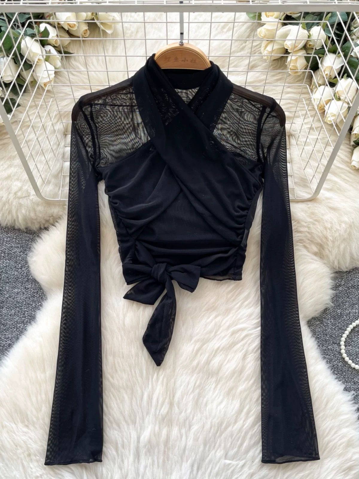 Silver lining top CTO756 image