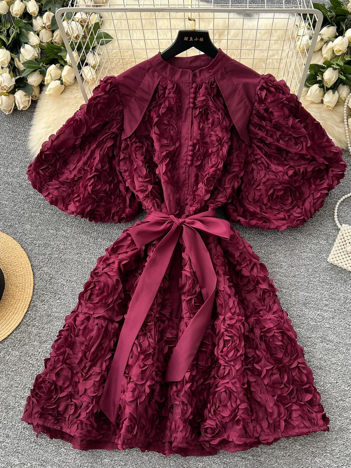 Plot twist lace dress FD1060