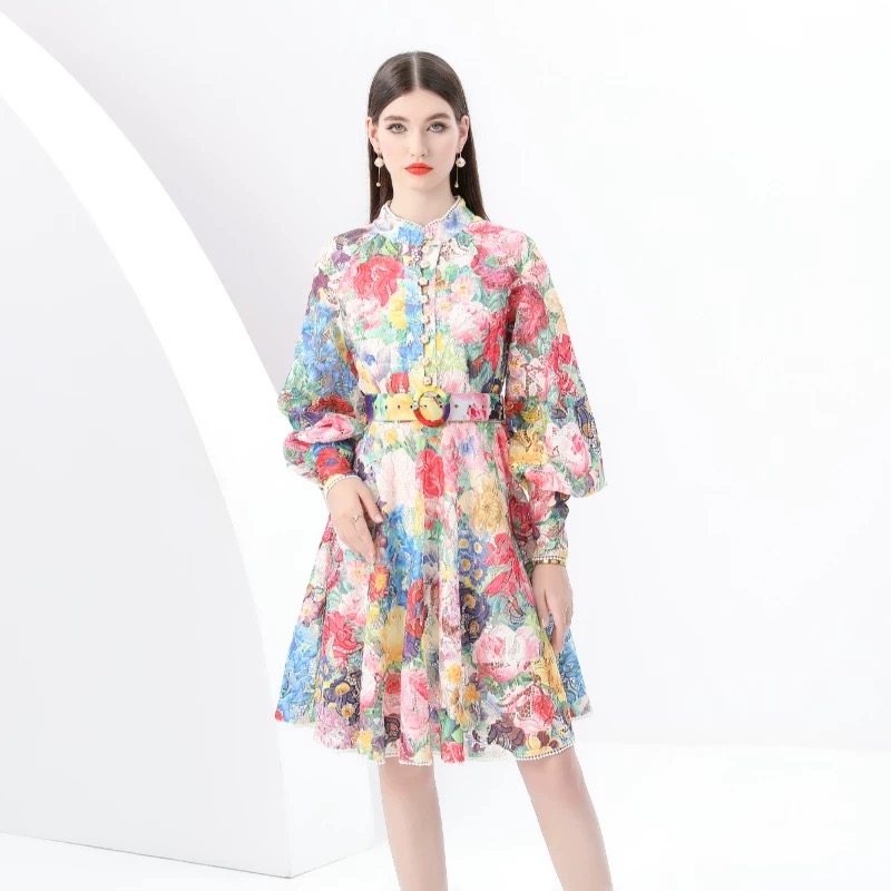 New York baby lace dress FD1342 image