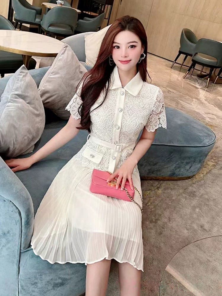 Lace compliment dress FD280 image