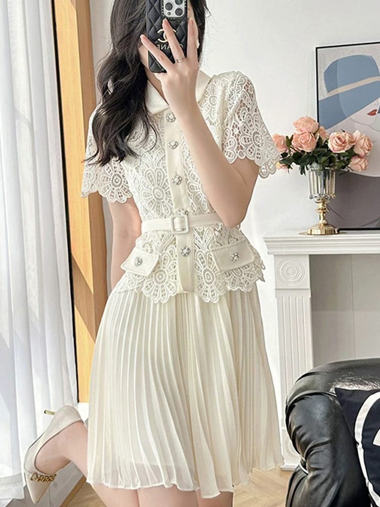 Lace compliment dress FD280 image