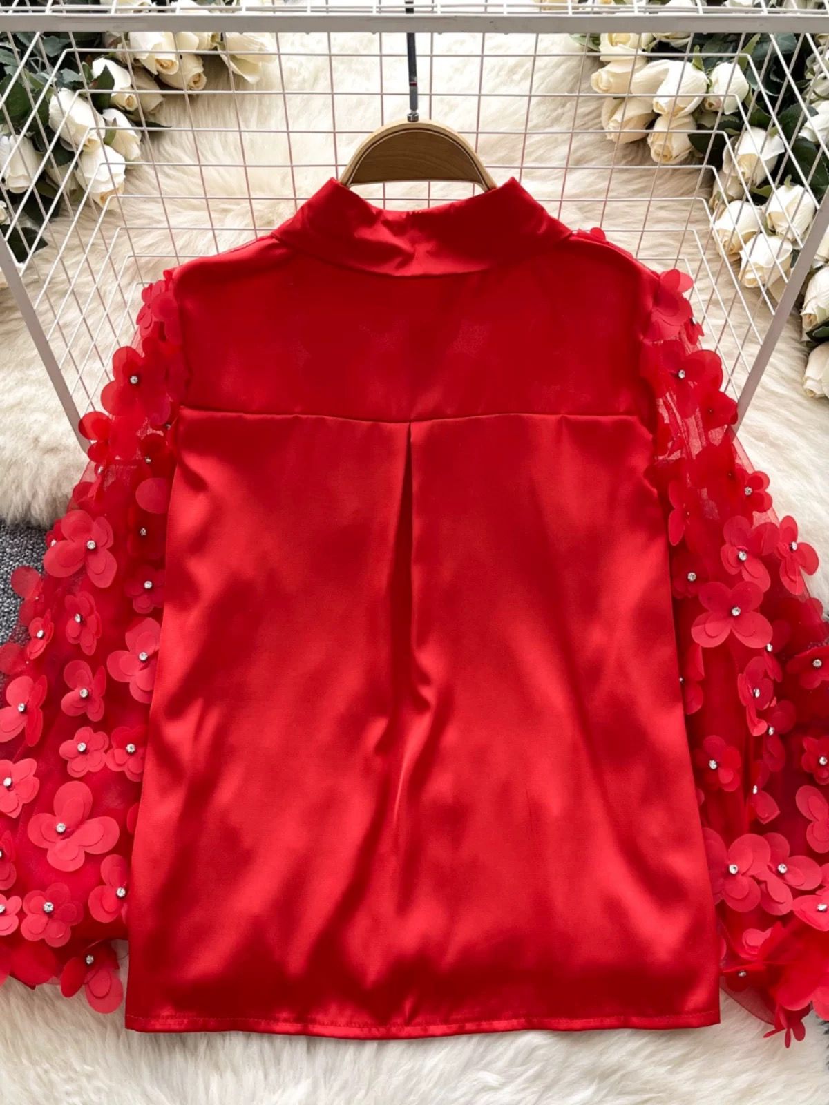 Too glam to care blouse BE356 image