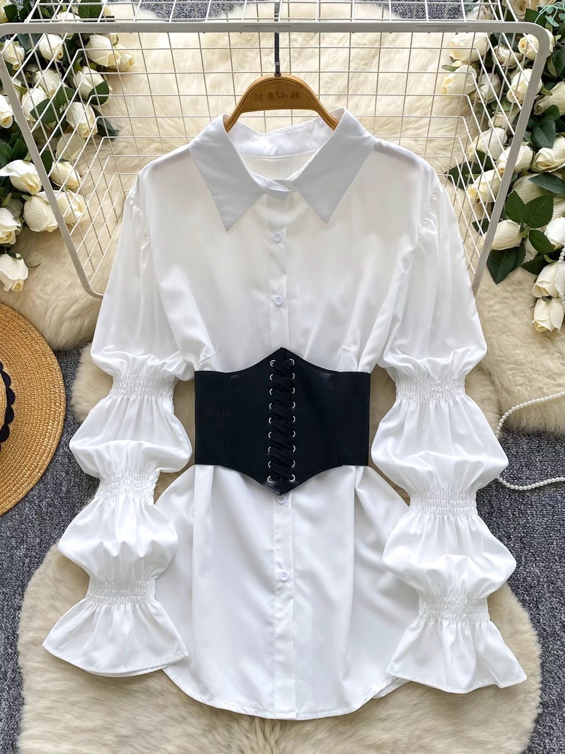 V nice to meet you shirt set SS146 image