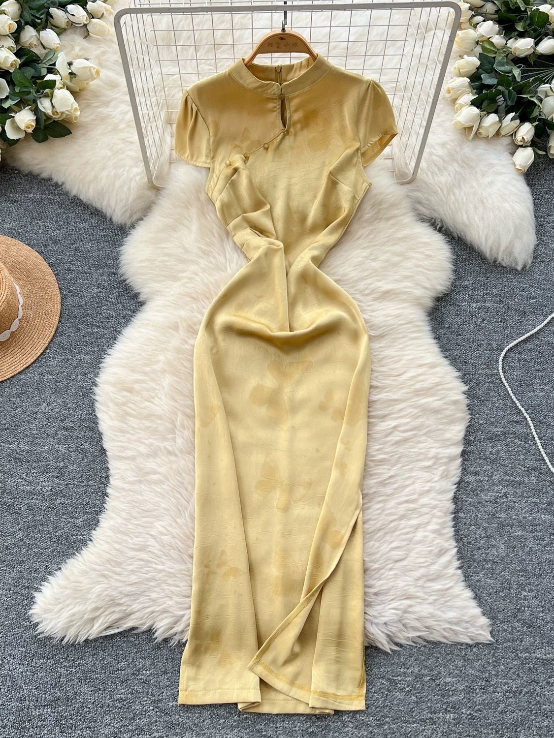 Collecting shells qipao dress Q223 image