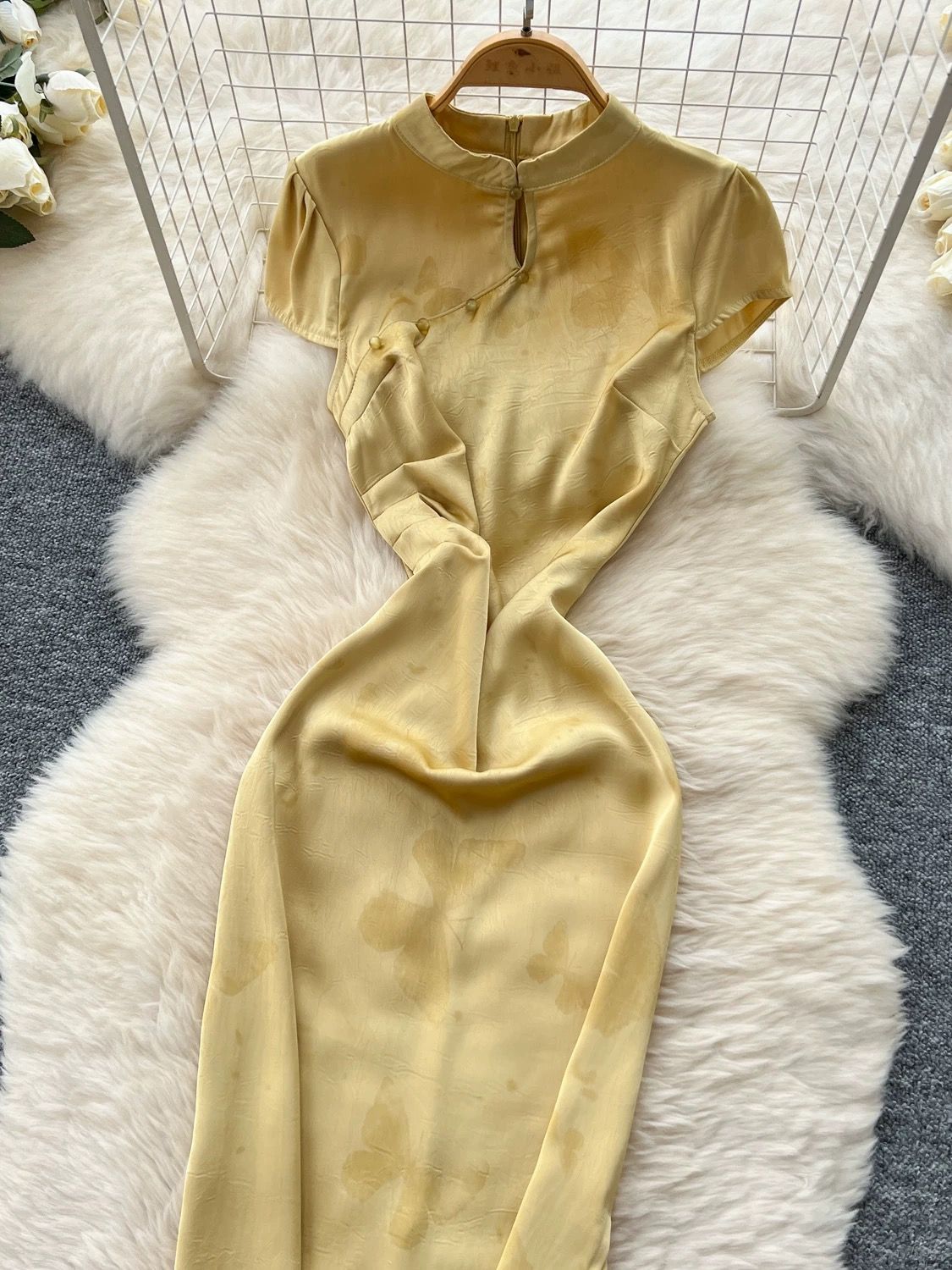 Collecting shells qipao dress Q223 image