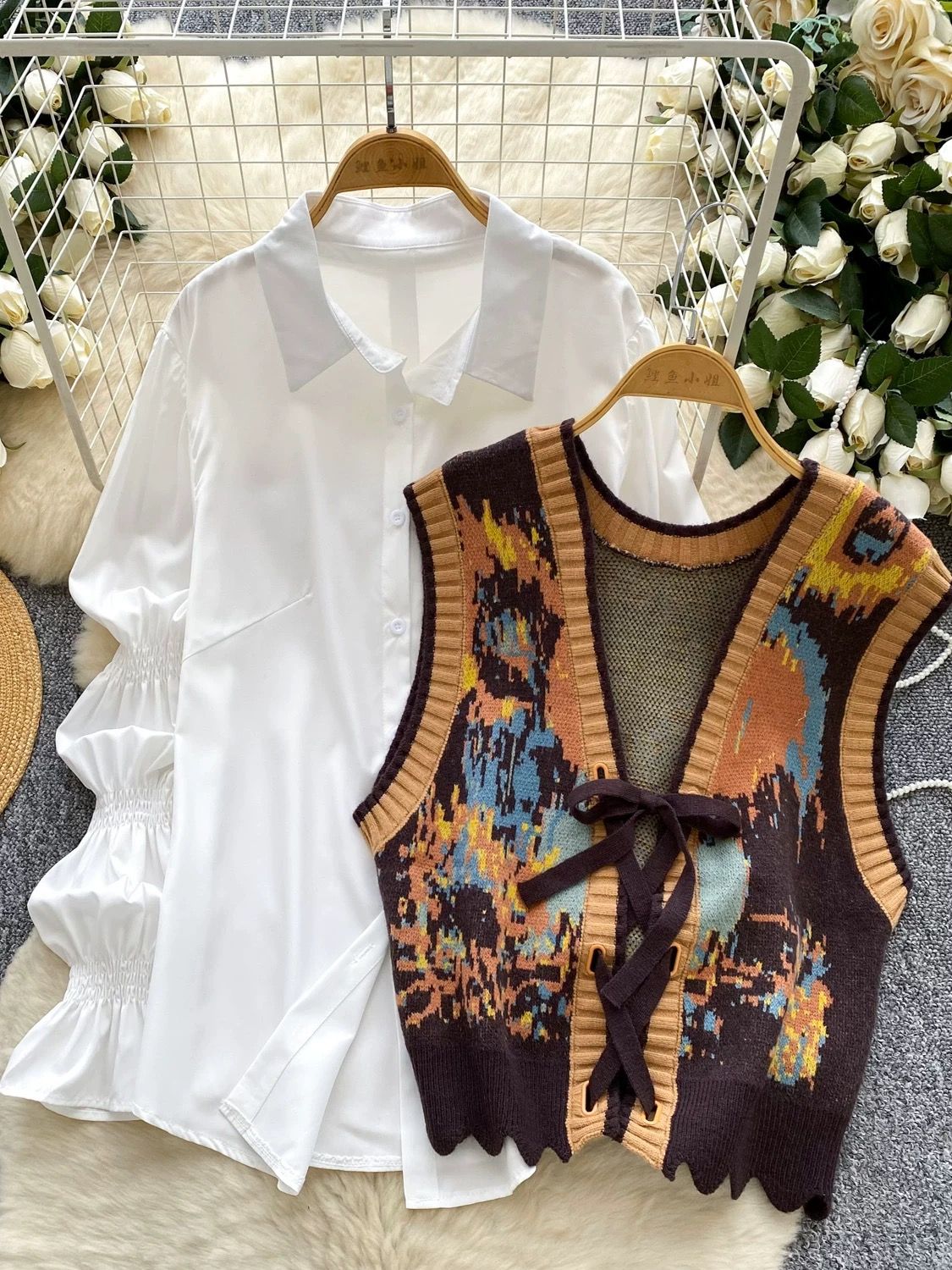 Calling again shirt set SS143 image