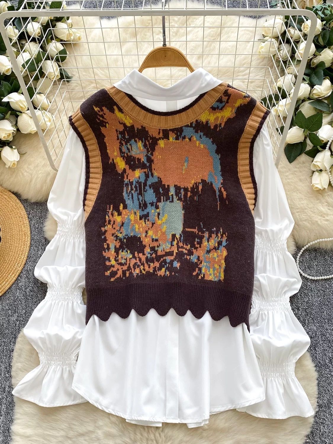 Calling again shirt set SS143 image