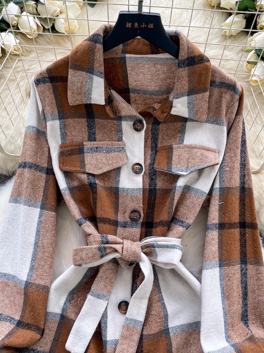 Babe alert shirt dress SD161 image