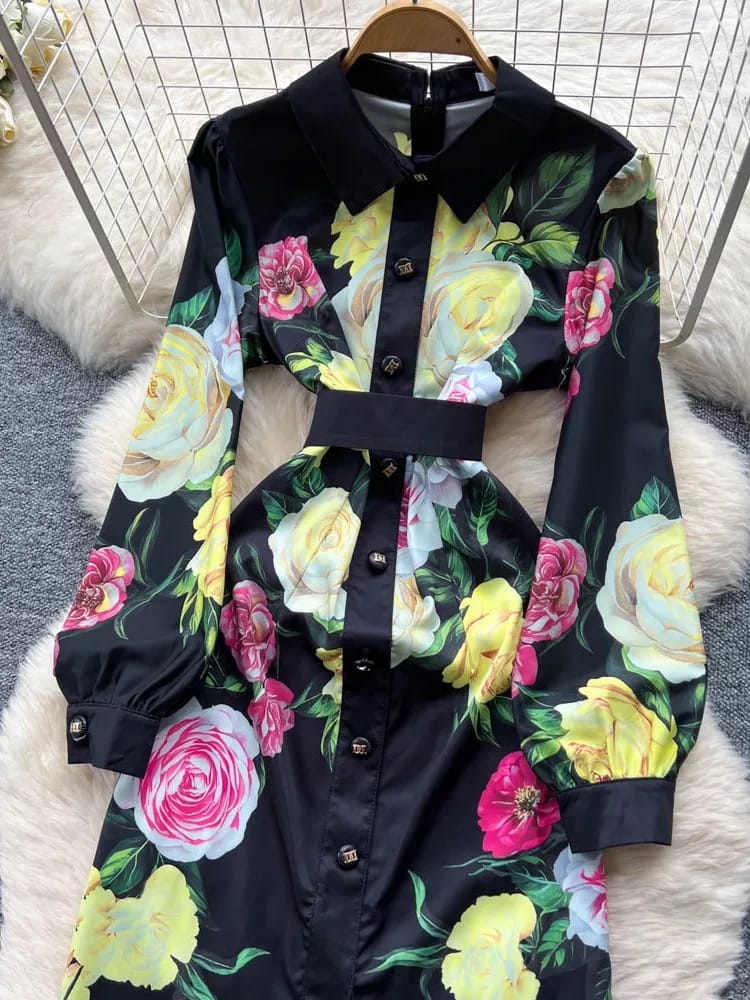 Unapologetic me shirt dress SD165 image