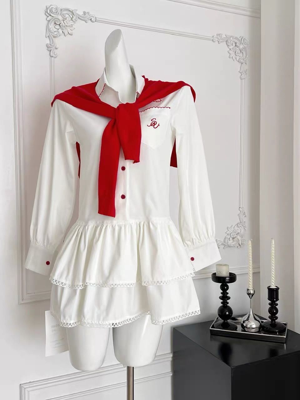 Locked in your love shirt dress SD155 image