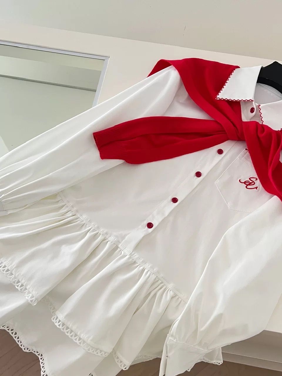 Locked in your love shirt dress SD155 image