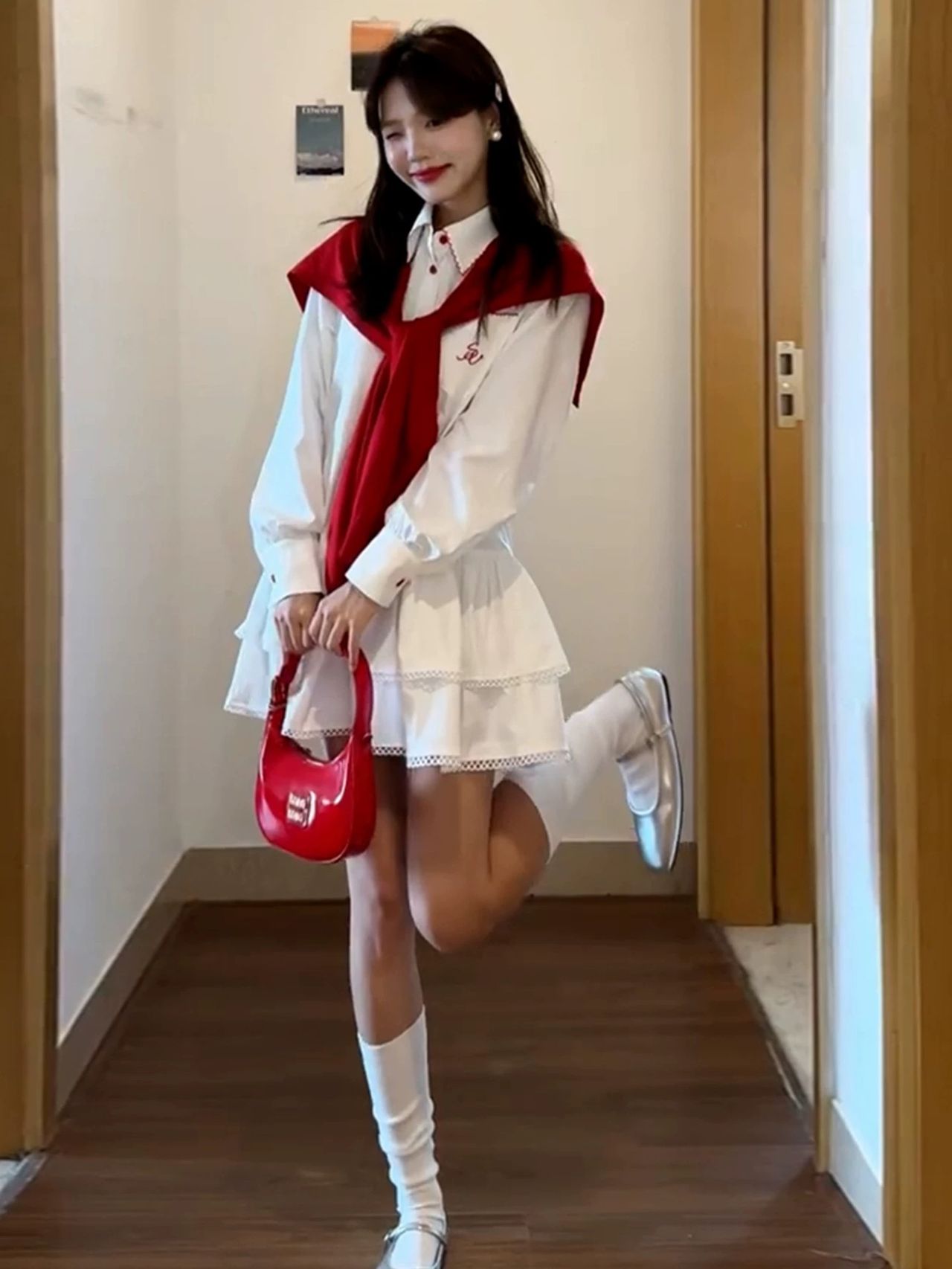 Locked in your love shirt dress SD155 image