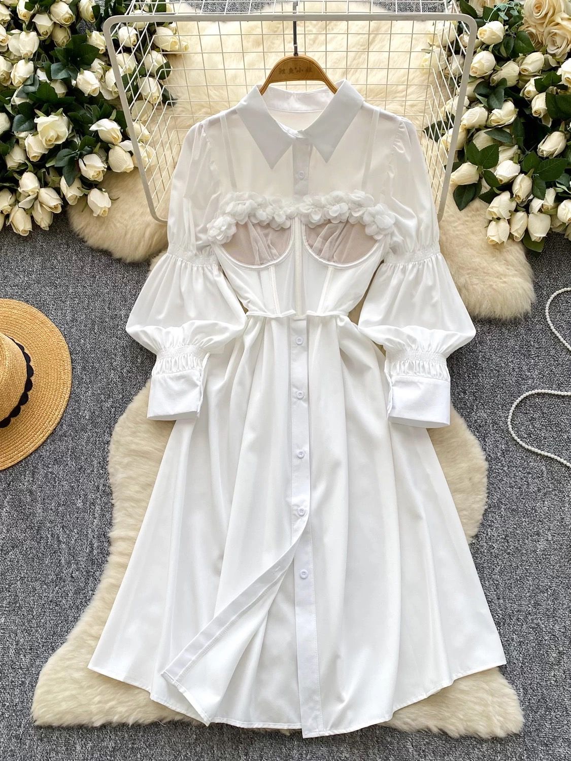 Guilt trip shirt dress SD154 image