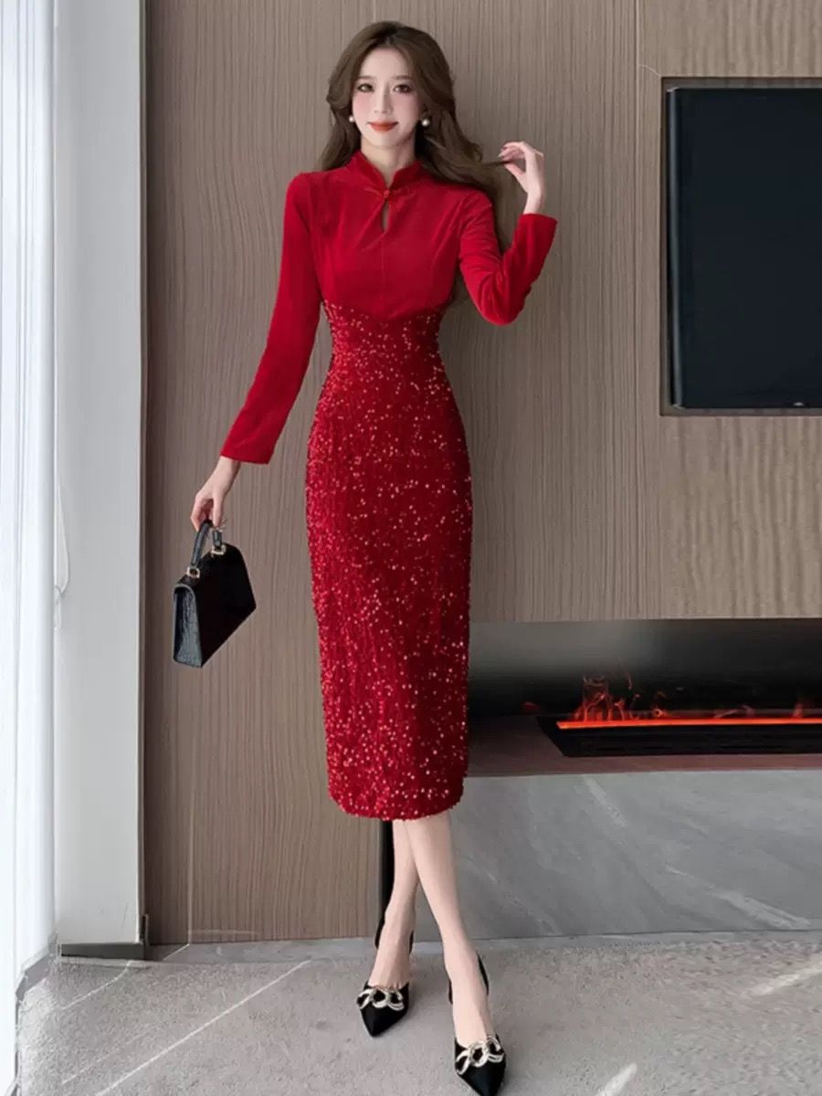 Alexis sequin dress FBC94 image