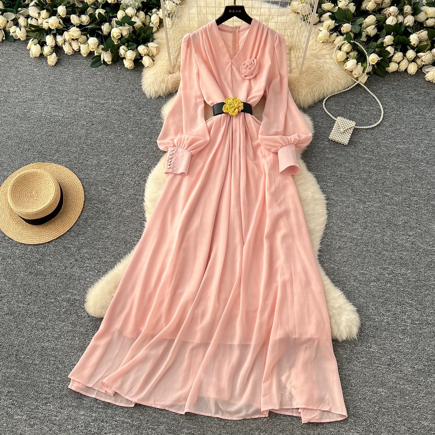 Mariel dress & belt  FD1249 image