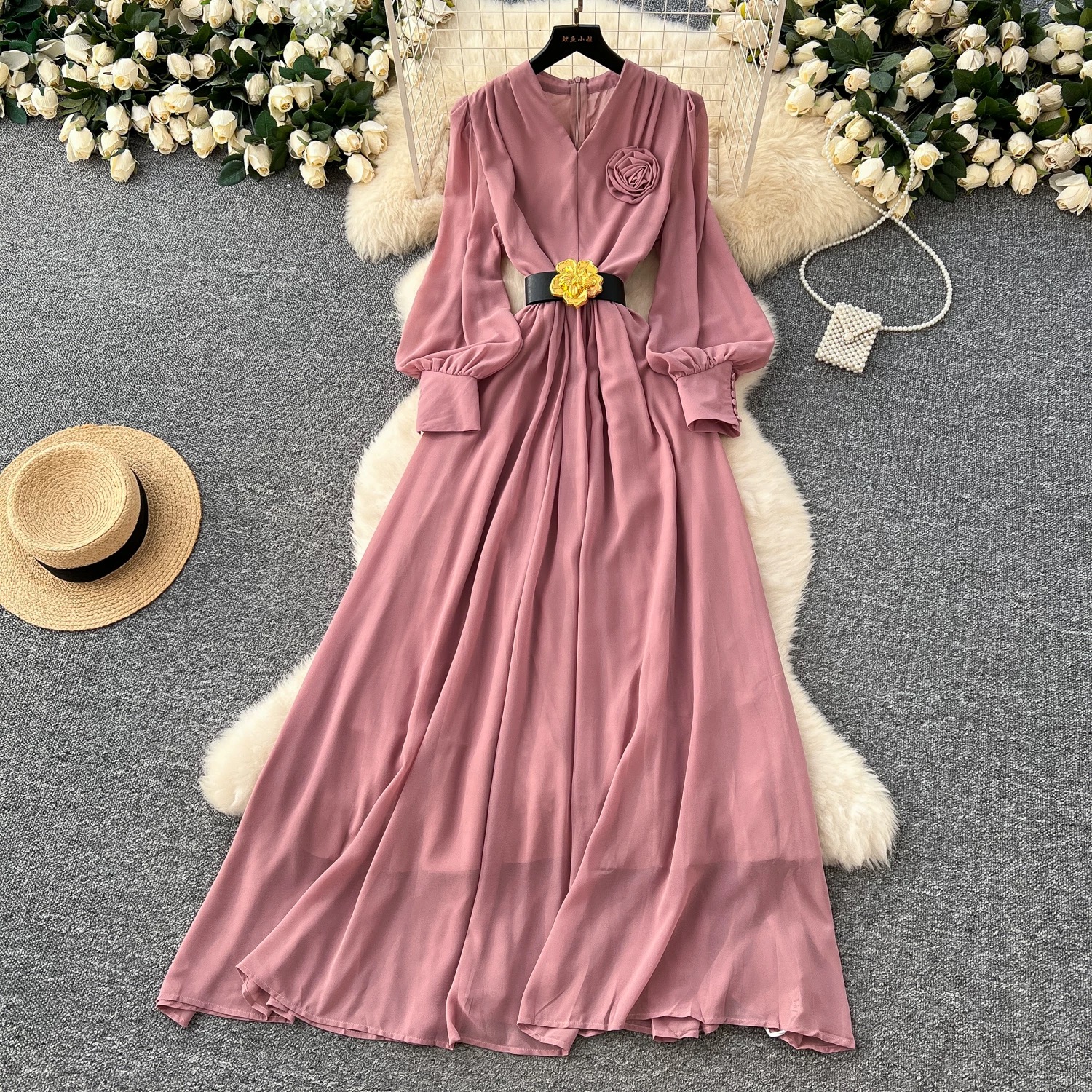 Mariel dress & belt  FD1249 image