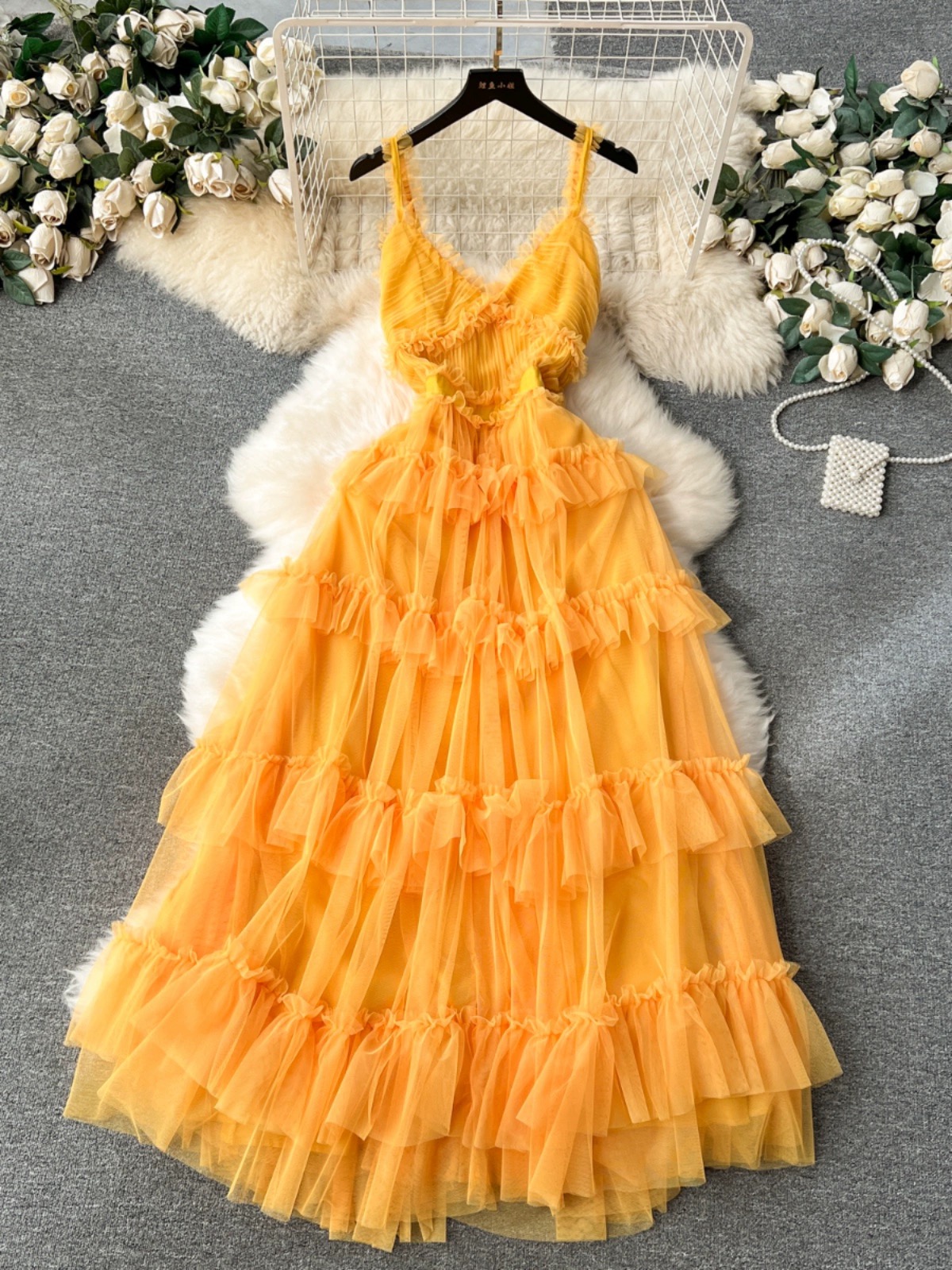 Rooftop dinning dress EVD208 image