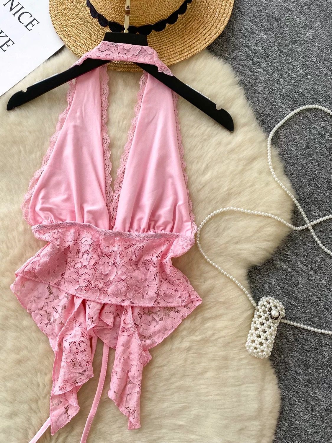 Wild about you lace top CTO905 image