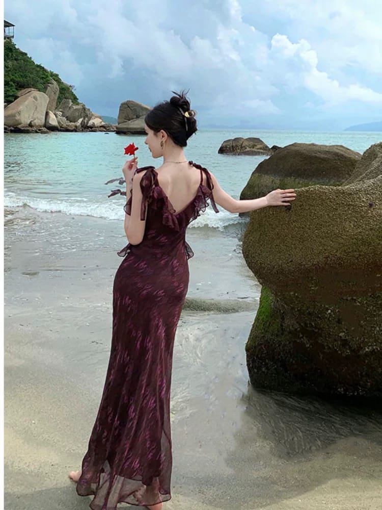 Staying in paradise dress CD1690 image