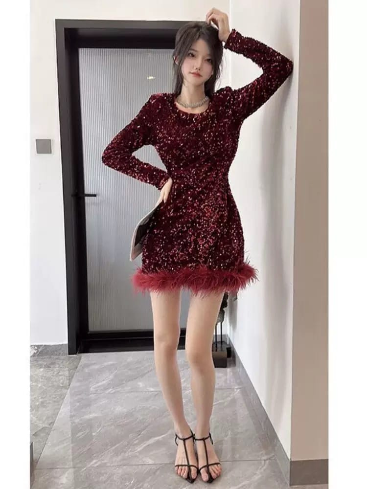 Call you back sequin dress EBC96 image