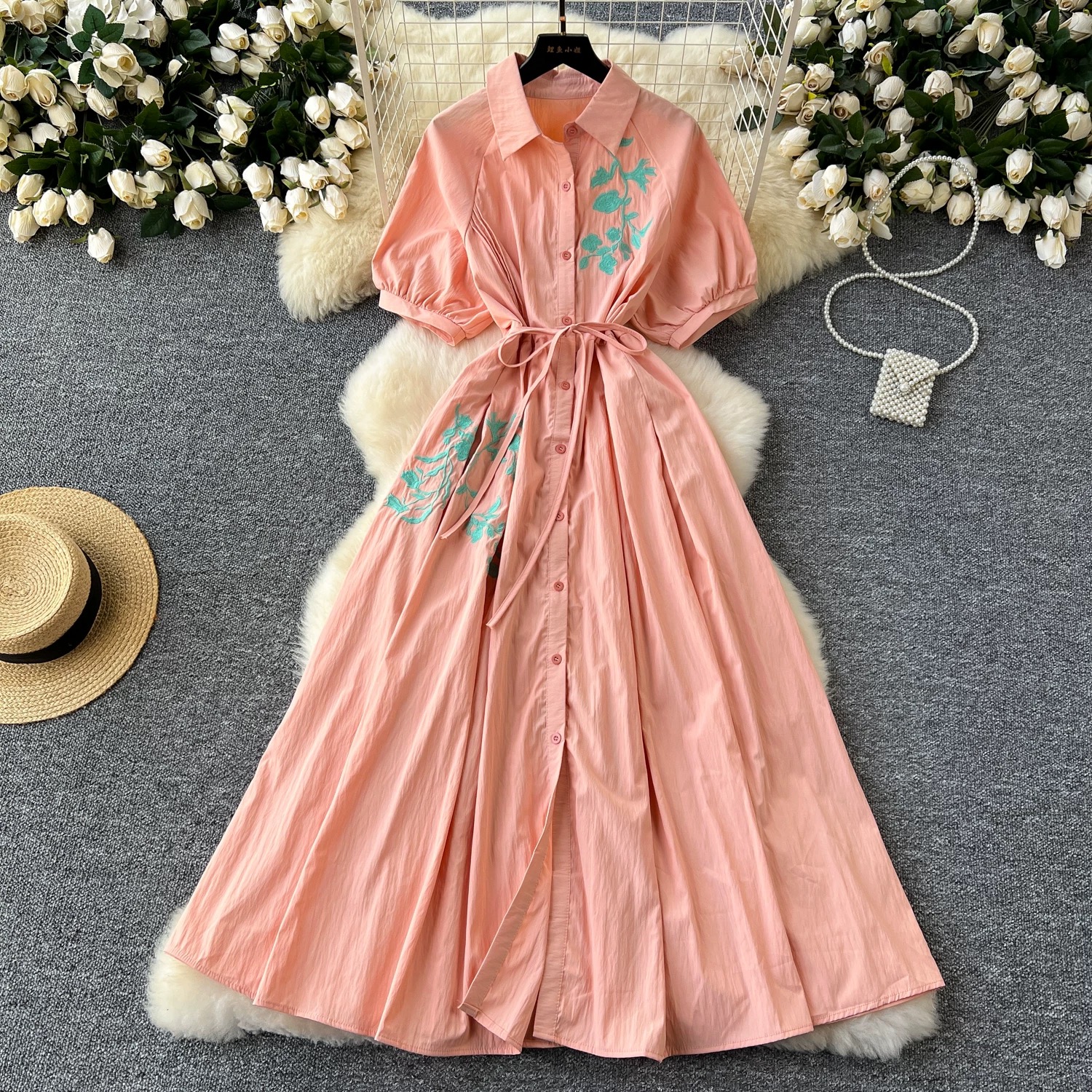 Lana embroidery dress CD1698 image