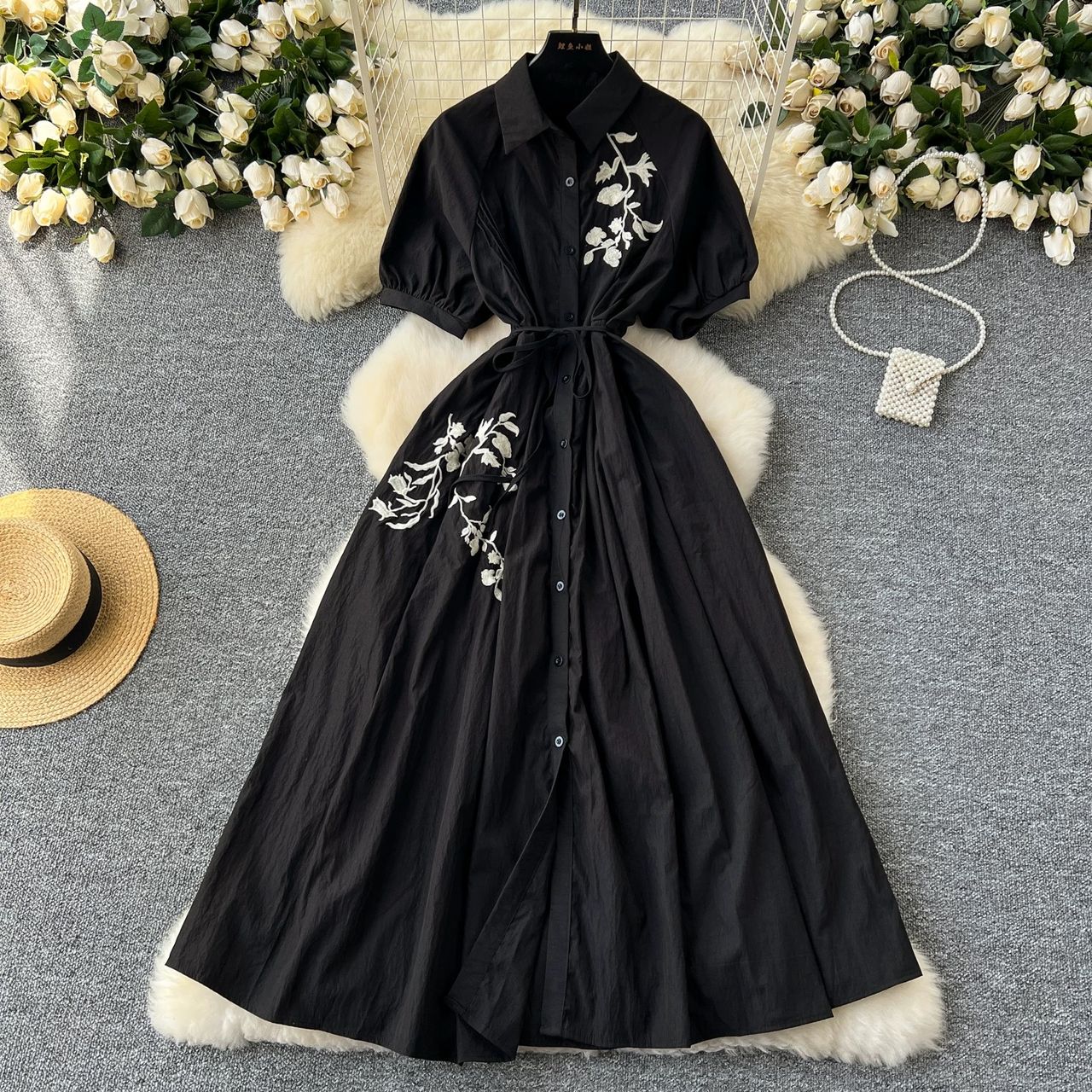 Lana embroidery dress CD1698 image