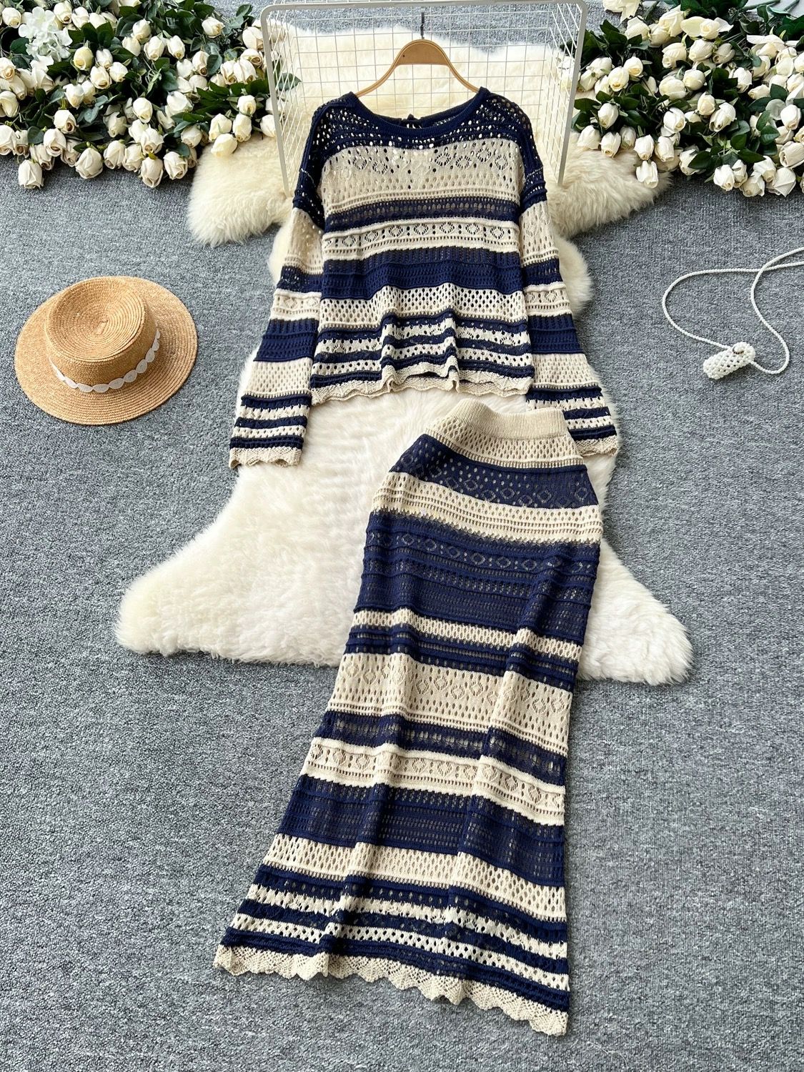 Marilla knitted set KTP269 image