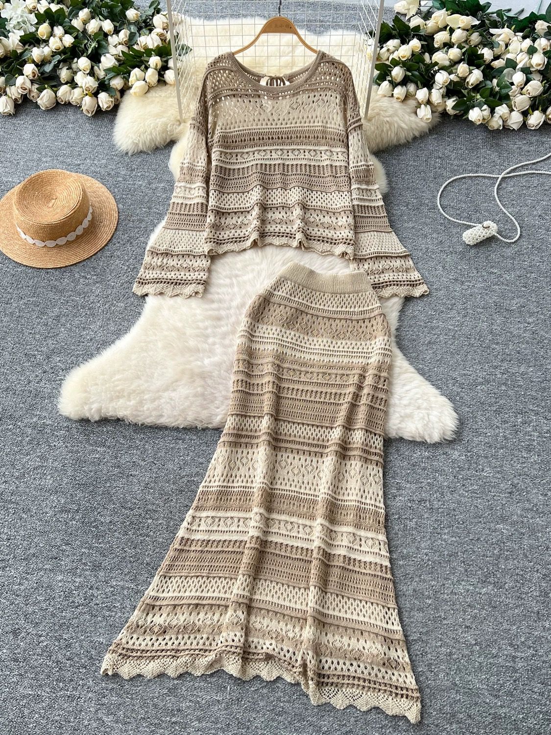 Marilla knitted set KTP269 image