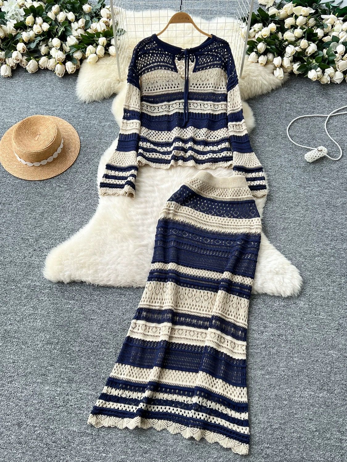 Marilla knitted set KTP269 image