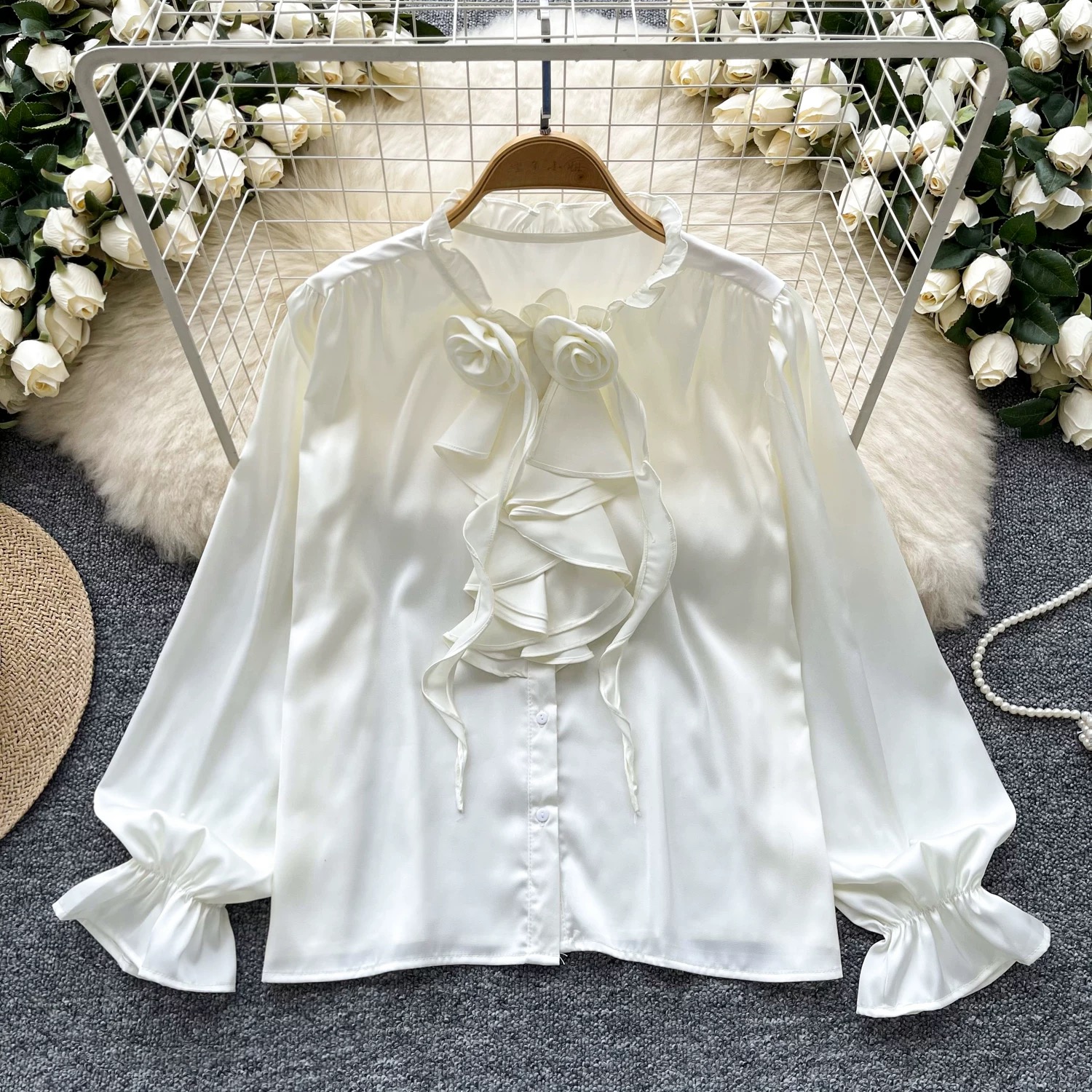 Casual love blouse BE413 image