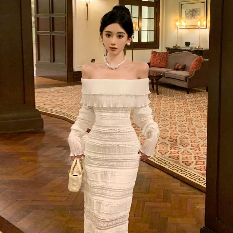 Party material dress CBC454 image