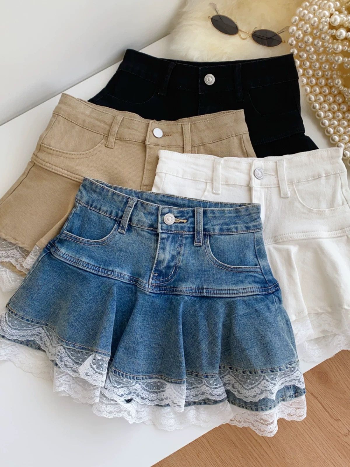 Still fly denim skirt DS109 image