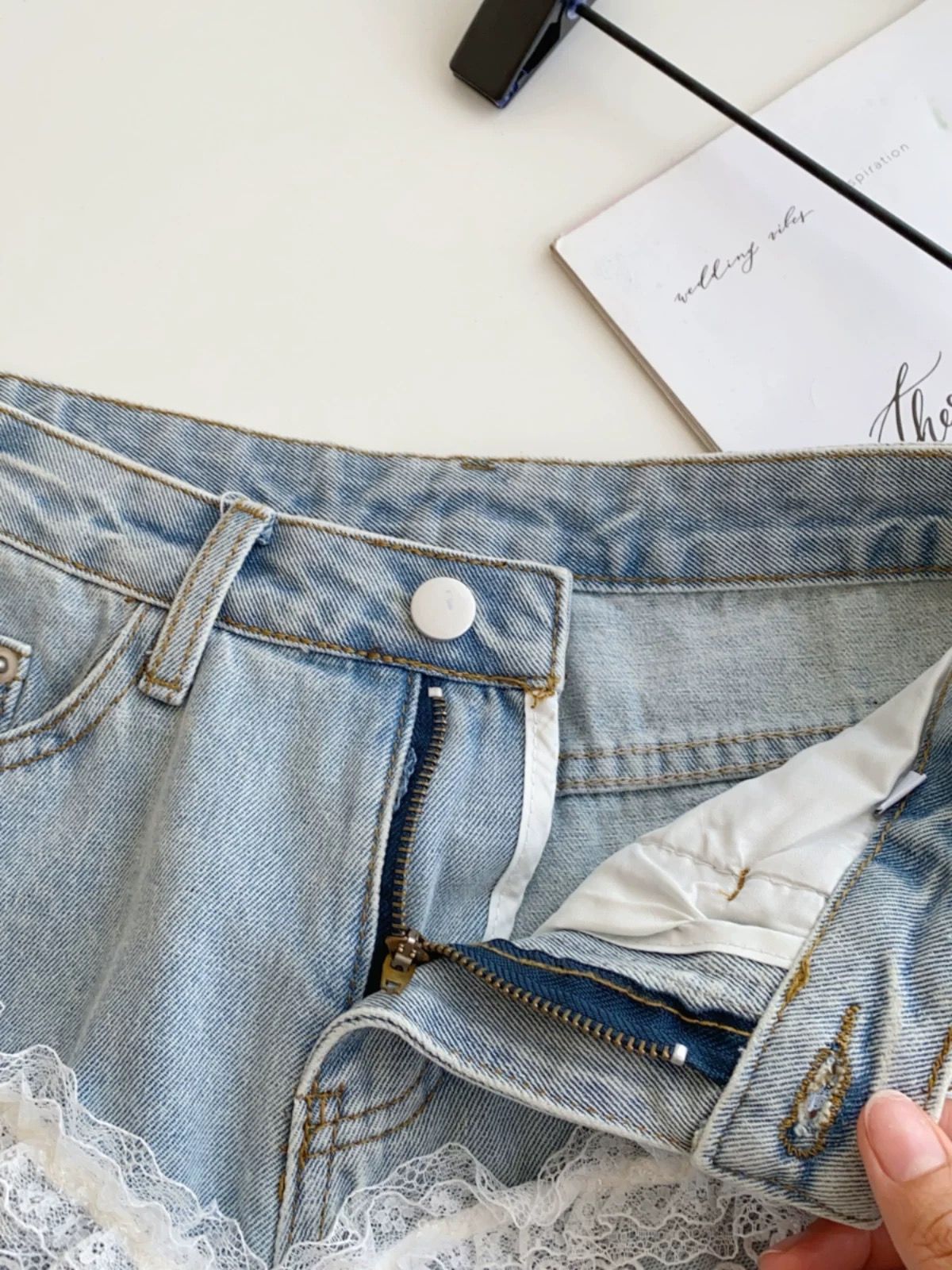 Yeehaw denim shorts DS125 image