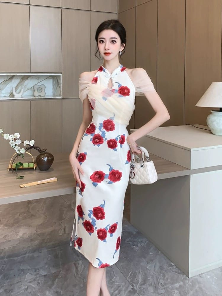 Hit the lights qipao dress Q176 image