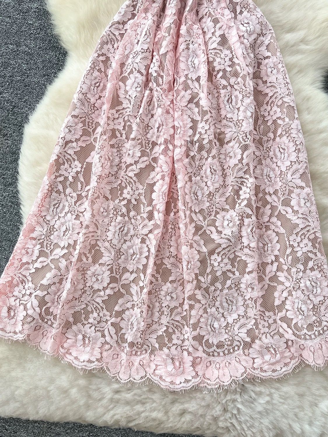 Falling for you lace dress FD1078 image