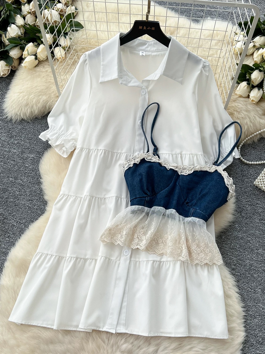 Complicated love shirt set SS145 image
