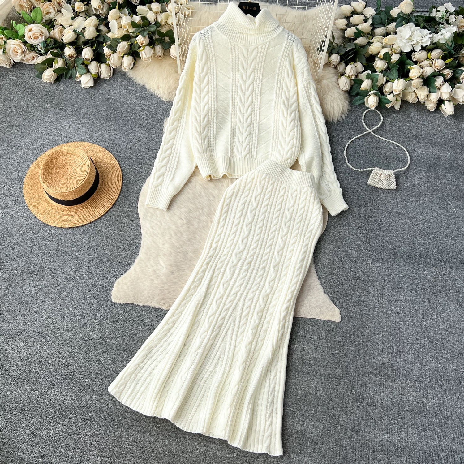Night out knitted set KTP273 image