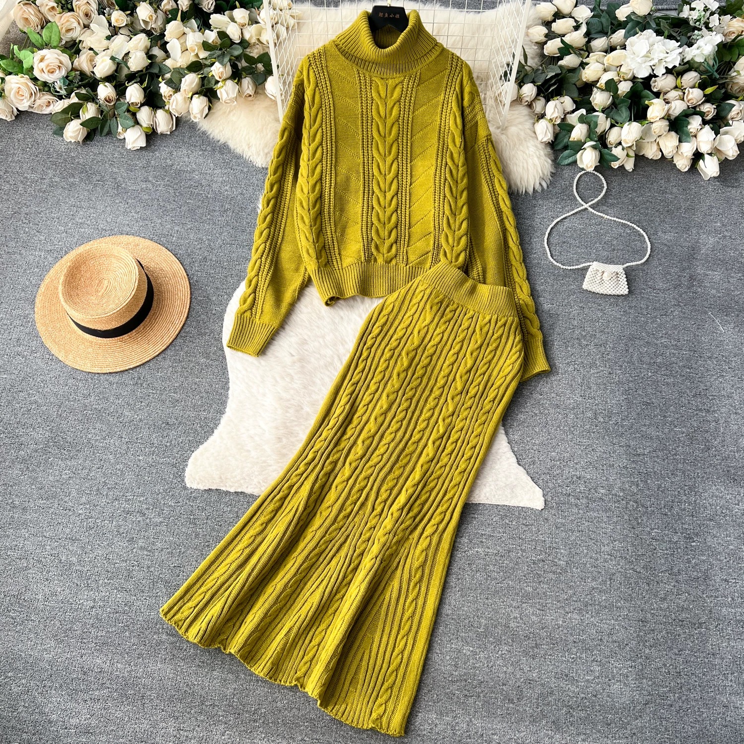 Night out knitted set KTP273 image