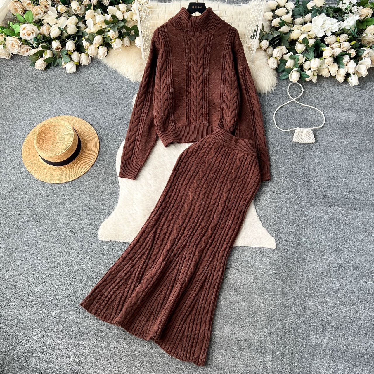 Night out knitted set KTP273 image