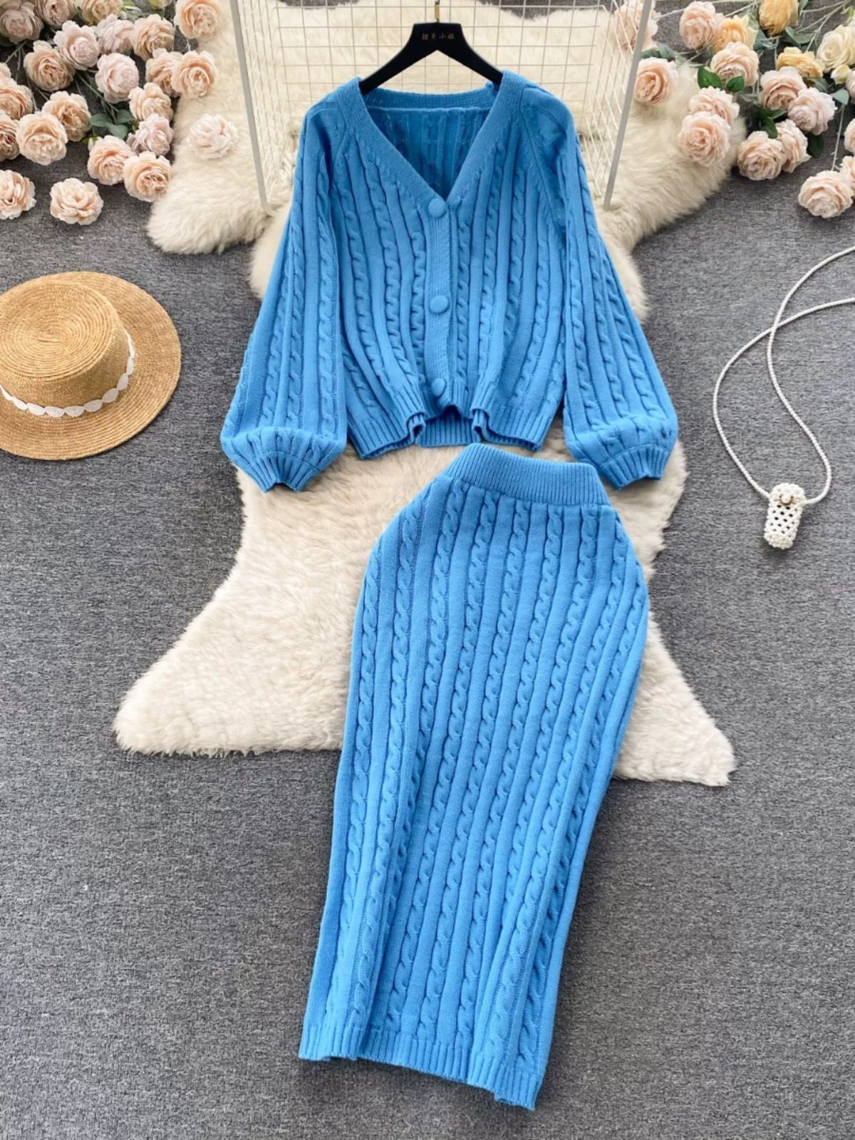 In Havana knitted set KTP277 image