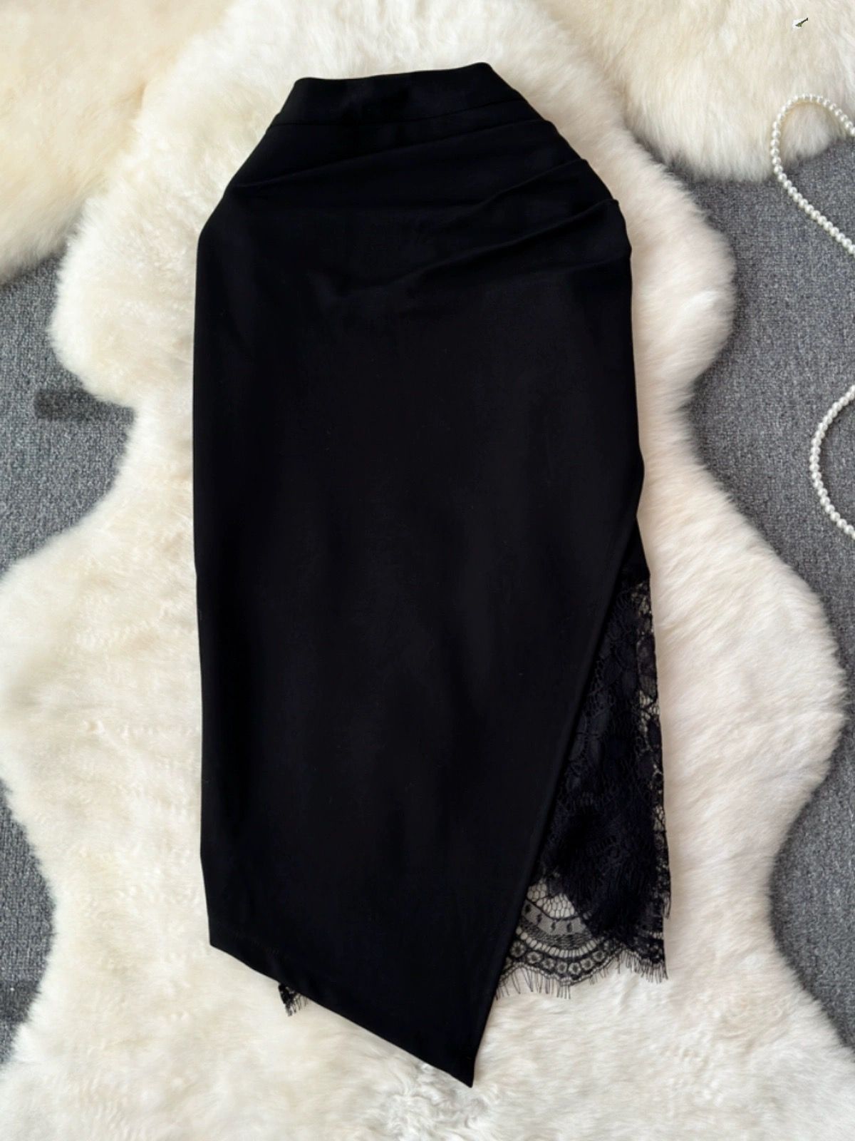 Modest behaviour skirt FS117 image