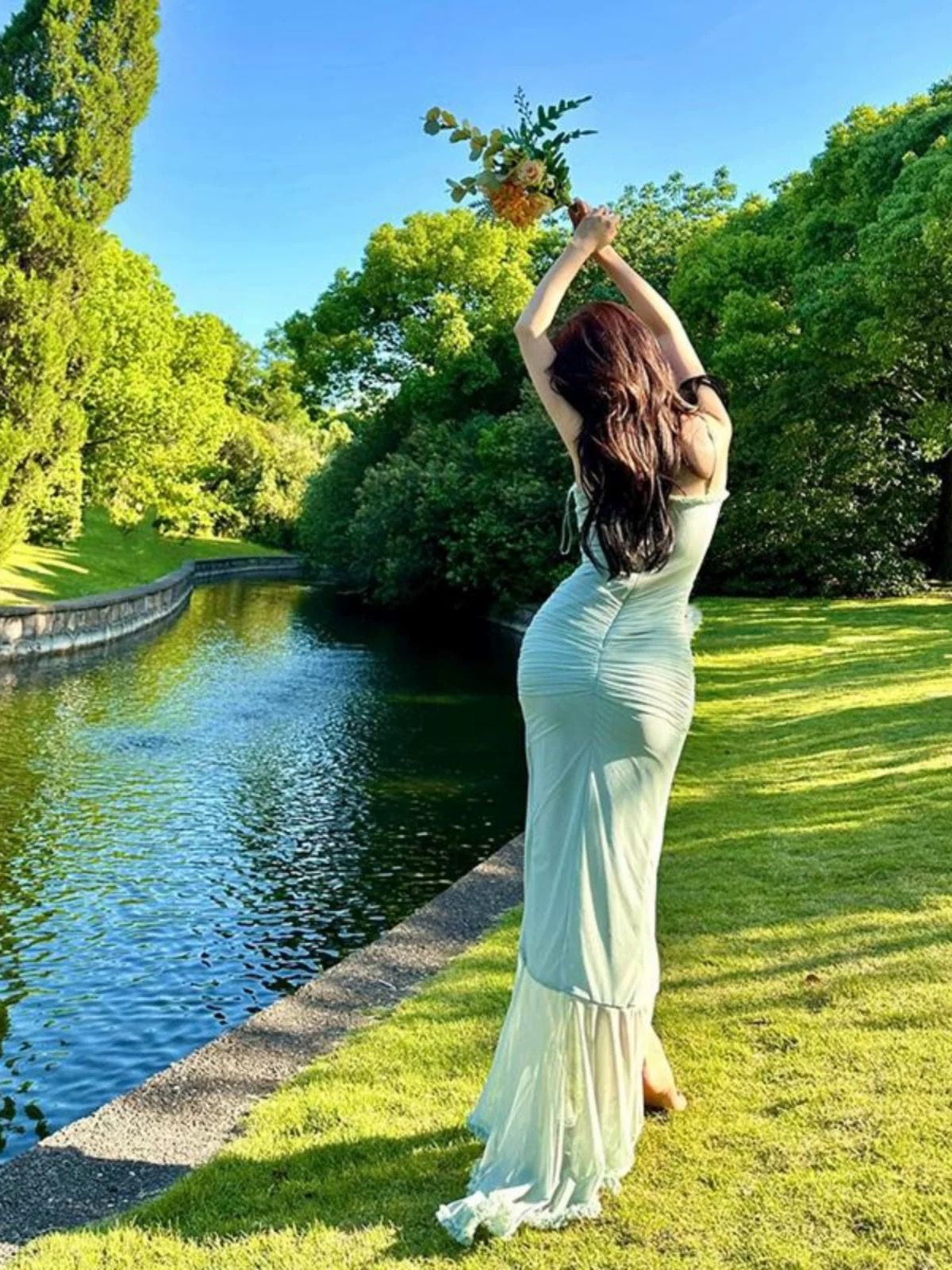 Casual goddess dress CD2142 image