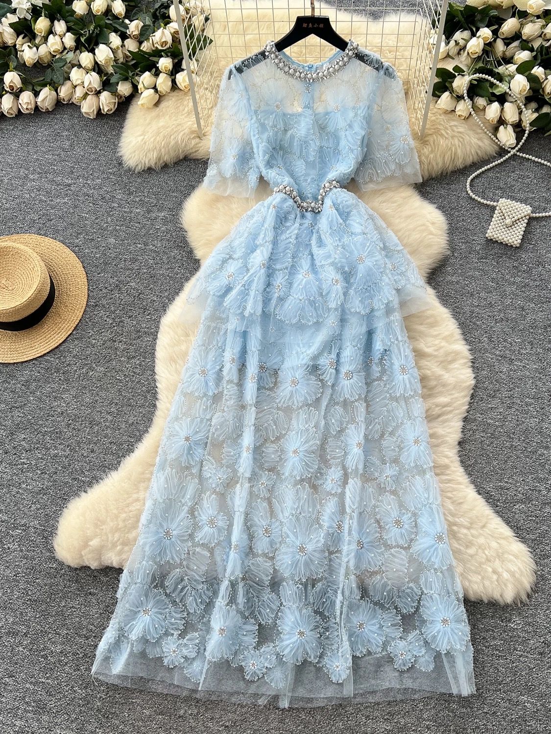 Best of the best lace dress FD588 image