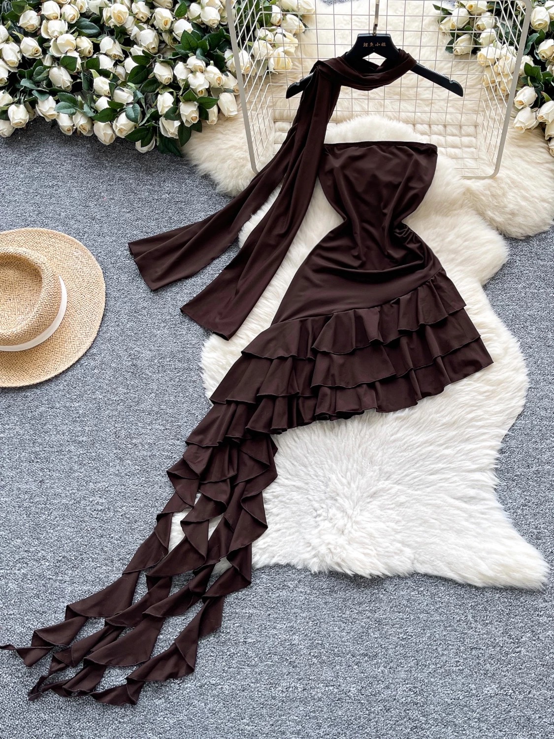 So over you dress CD744