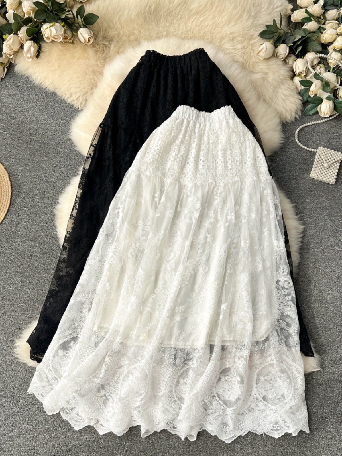 Slay arrest me lace skirt CS108 image