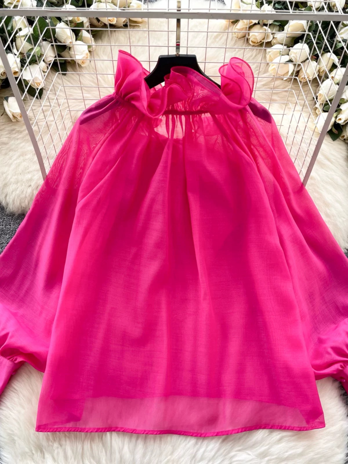 Tied together blouse BE359 image