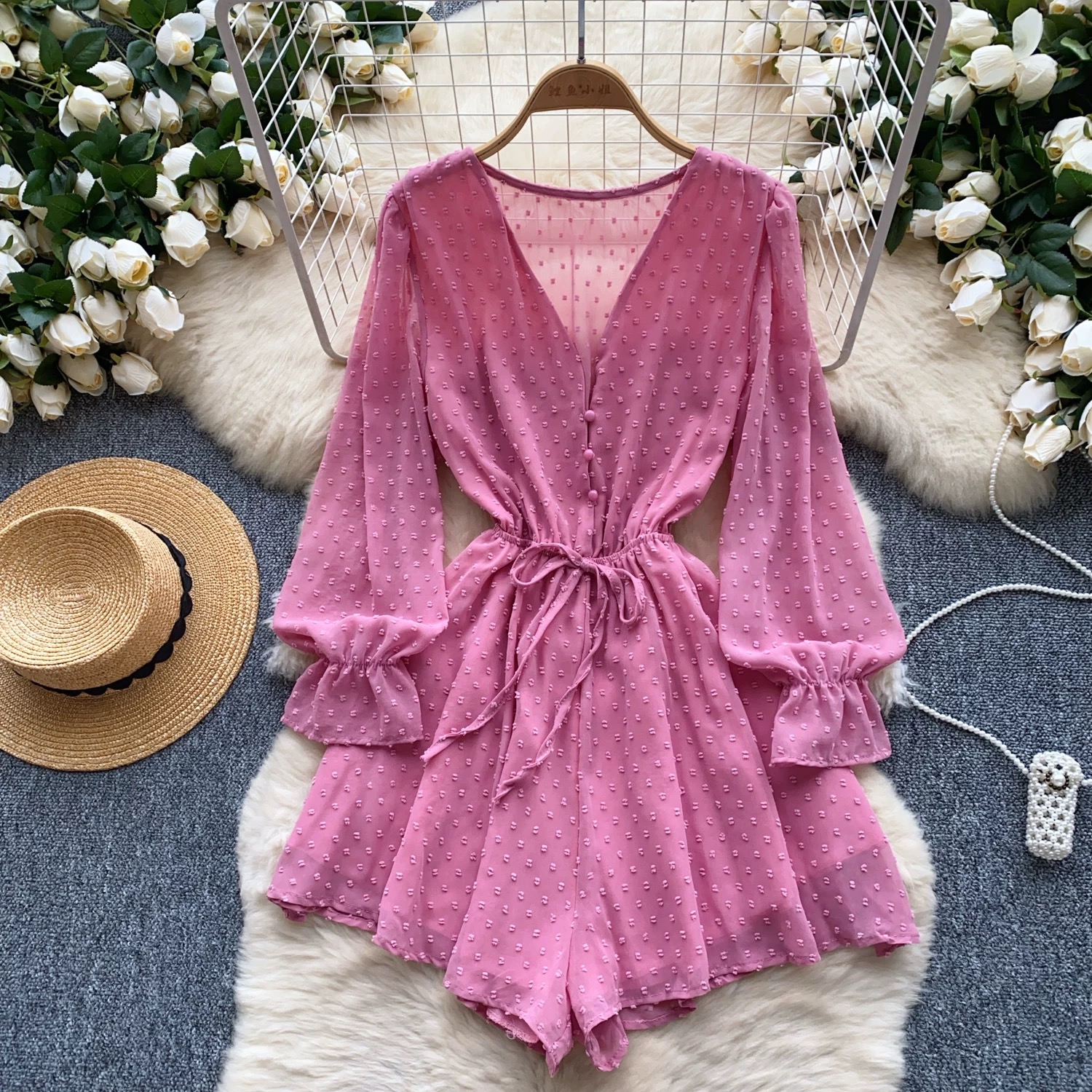 Down your block jumpsuit CJS177 image