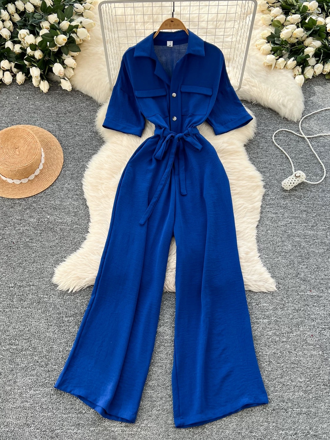 Violet jumpsuit CJS155