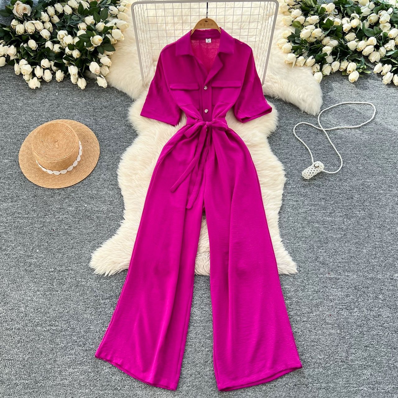 Violet jumpsuit CJS155 image