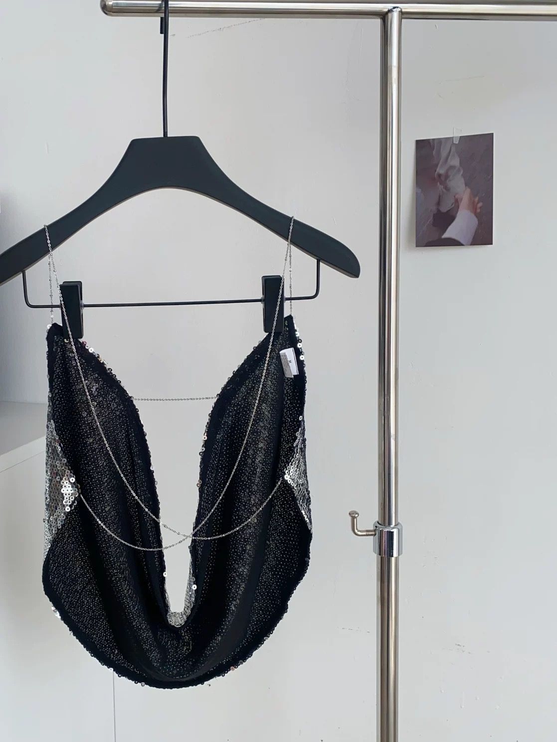 Come from old money sequin top CTO856 image